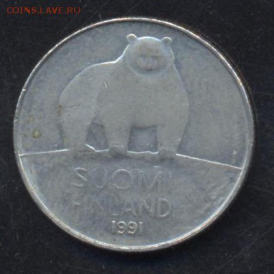Финляндия 50 пенни 1991 г.12.05.15 г. 22-00 МСК. - Финляндия1