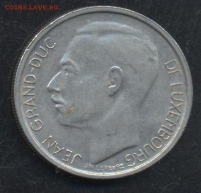 Люксембург 1 франк 1970 г. 12.05.15 г. 22-00 МСК. - Люксембург 70 1