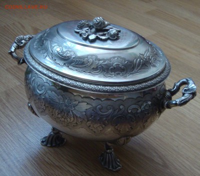 Подстаканник империи 120 грамм серебра - SX3