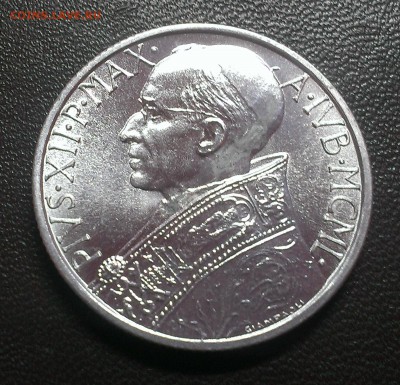 Ватикан 5 лир 1950 до 15.05 - IMAG1499