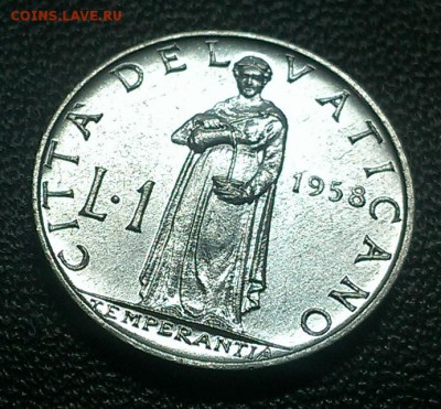 Ватикан 1 лира 1958 до 15.05 - IMAG1484