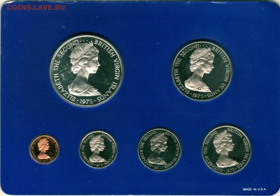Набор Виргинских островов, 1975, с 200р! - до 22-00мск 13.05 - bvi-set-2