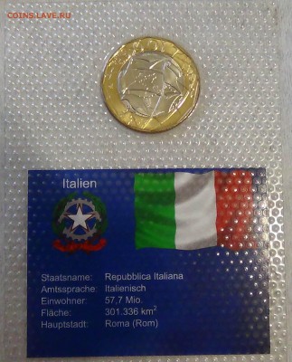 Италия 1000 ЛИР 1997 UNC в упаковке 14.05.2015 (чт. 22-30) - DSC07617.JPG