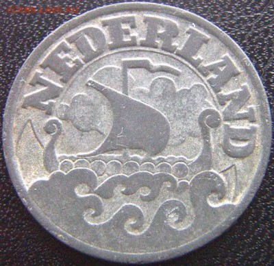 Нидерланды (герм. оккупация)_25 центов 1942_до 11.05_22.00мс - 9433