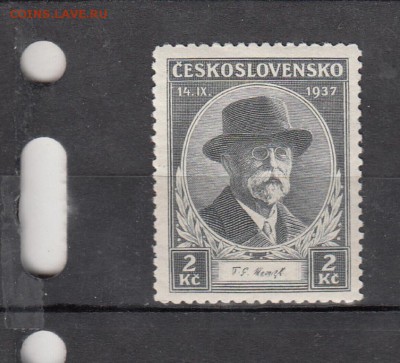 марки Чехословакия 1937г чистые - 5