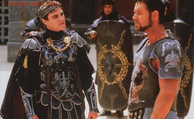 Денарий Коммода. - Gladiator-foto