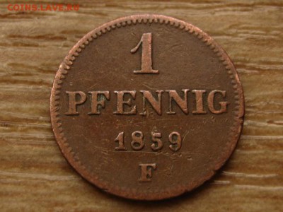 Саксония 1 пфеннинг 1859 F до 13.05.15 в 21.00 - IMG_4072