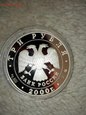 3 рубля 2000г. г. Пушкин Царское село Оценка - IMG_20150511_175603