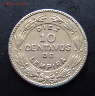 4 - Гондурас 10 сентаво (1956) Р