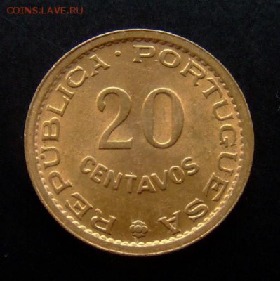 4 - Португ. Мозамбик 20 сентаво (1974) Р