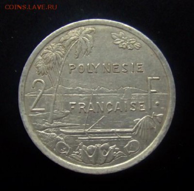 4 - Франц. Полинезия 2 франка (2003) «Вид гавани» Р
