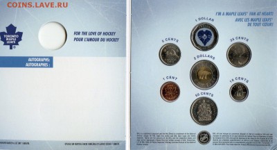 Канада. 2009г. Набор монет Toronto Maple Leafs До 16.05 - $_57.JPG