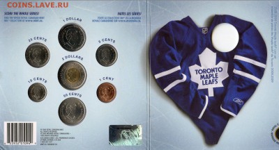 Канада. 2009г. Набор монет Toronto Maple Leafs До 16.05 - $_57.JPG