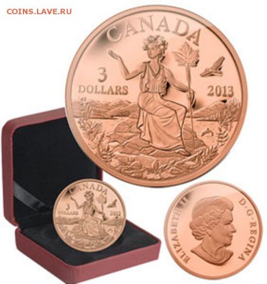 Канада. 2013г. 3$ Аллегория. До 16.05 в 22.00 Распродажа!!! - $_57.JPG