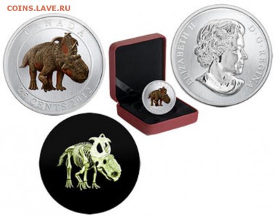 Канада. 2012г. 25 центов. Динозавр. До 16.05 в 22.00 - $_57.JPG