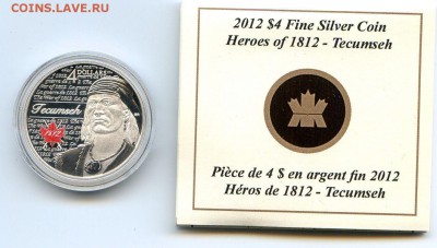 Канада. 2012г. Герой 1812г Tecumseh. Proof. До 16.05 в 22.00 - $_57.JPG