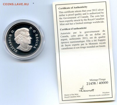 Канада. 2012г. 1$. 200-лет войне 1812г. BU. До 16.05 в 22.00 - $_57.JPG
