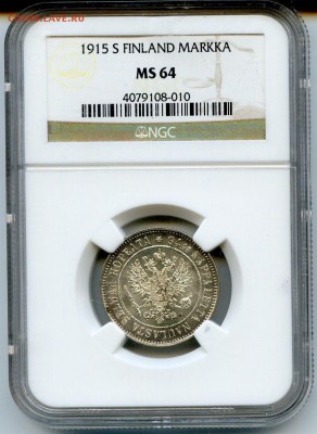 Финляндия.1915г 1 марка. S. Николая II MS64 до 15.05 в 22.00 - $_57.JPG