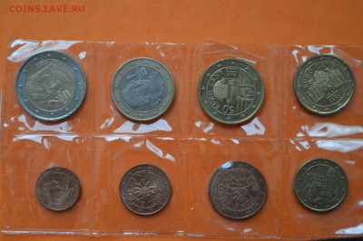 Набор монет Евро Австрия 2002г из ролов - DSC_0126.JPG