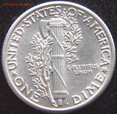 США_отличный дайм (10 центов) 1931. Серебро; до 13.05_22.04м - 9872