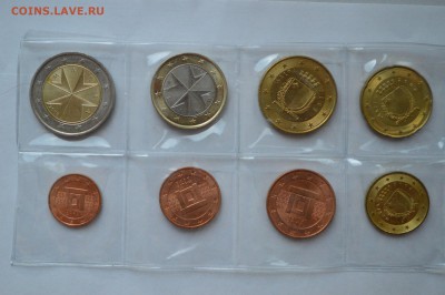 Набор монет Евро Мальта 2008г из ролов - DSC_0132.JPG