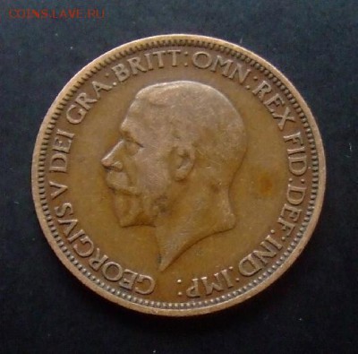 4 - Великобритания 0,5 пенни (1936) «Георг V» А