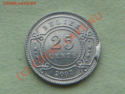 Белиз 25 центов 2007г. - DSC06177.JPG