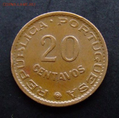 4 - Португ. Ангола 20 сентаво (1962) Р
