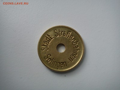 Трамвайный жетон. Золинген, Германия. До 19.05.15 - DSC01068.JPG