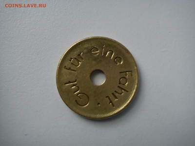 Трамвайный жетон. Золинген, Германия. До 19.05.15 - DSC01067.JPG