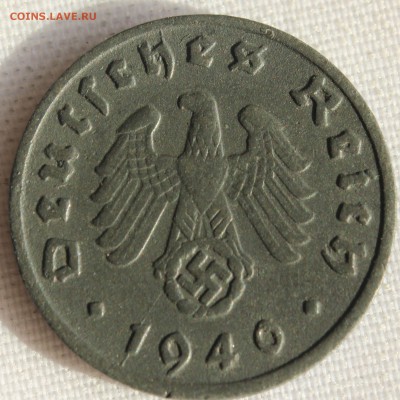 С 1 руб. ГЕРМАНИЯ 1 пфенниг 1940г. D ЦИНК  до 19.05.15г.в 22 - IMG_5375.JPG