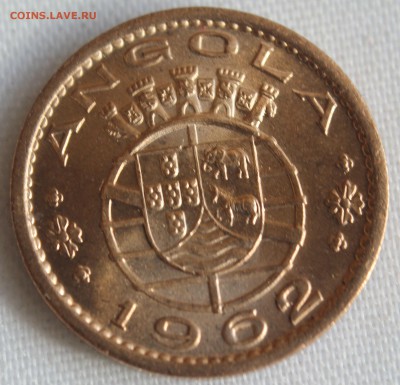 С 1 руб. ПОРТУГАЛЬСКАЯ  АНГОЛА 20с 1962г. до 19.05.15г. - IMG_5346.JPG