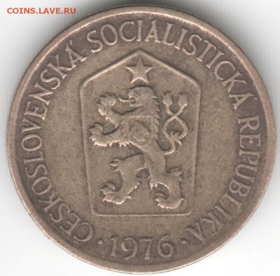 1 крона 1976 г. Чехословакия до 19 мая 15 г. в 22.00 - Scan-150511-0028