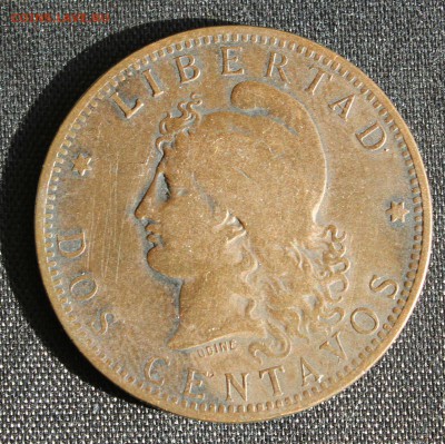 С 1 руб. СТАРАЯ АРГЕНТИНА 2с 1884г. до 19.05.15г.в 22-00 - IMG_5306.JPG