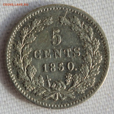 С 1 руб. НИДЕРЛАНДЫ 5с 1850г. ВИЛЬГЕЛЬМ-III до 19.05.15г. - IMG_5369.JPG