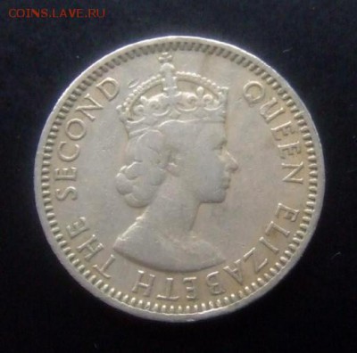 4 - Брит. Кипр 25 милс (1955) «Голова быка» №2 А