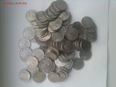 100 монет - 5 рублей 2013 СПМД в блеске - 2015-05-12-3017
