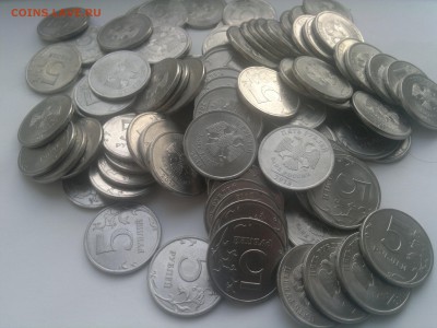 100 монет - 5 рублей 2013 СПМД в блеске - 2015-05-12-3018