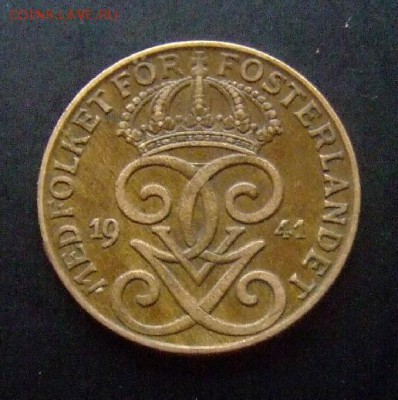 4 - Швеция 2 эре (1941) А