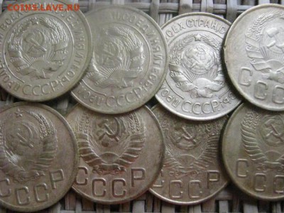 3 копейки, 8 шт. 1928-1956г. Без повторов. До 20.05.2015г. - 19 и 20 033.JPG