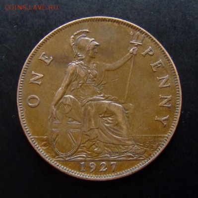 4 - Великобритания 1 пенни (1927) «Георг V» Р