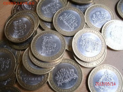 10 рубублевые монеты БИМ 126 шт, цена фиксирована - GEDC3749.JPG