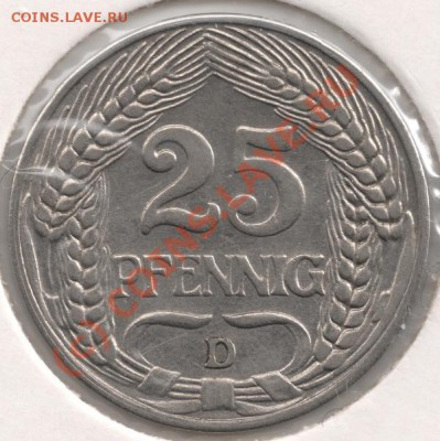 25 пфенниг 1909D Германия до 22-00 06.07. - сканирование0021