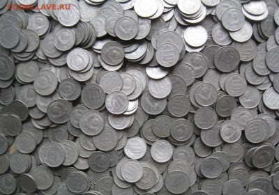 10 и 15 копеек до 1957 года, 750 штук - 1