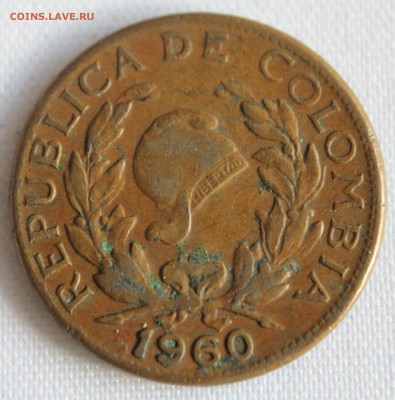 С 1 руб. КОЛУМБИЯ V centavos 1972г. до 20.05.15г. в 22-00 - IMG_5352.JPG