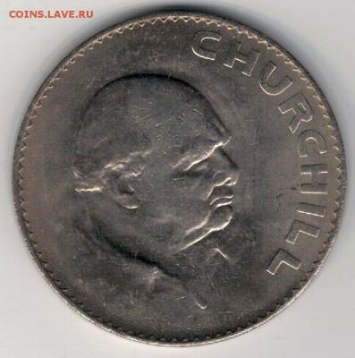 Великобритания крона 1965 Черчилль 18.05 в 22.00мск (9999) - 4-в65а