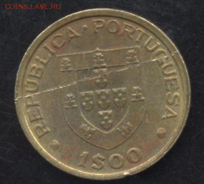 Португалия 1 эскудо 1982 г.16.05.15 г. 22-00 МСК. - Порту.1