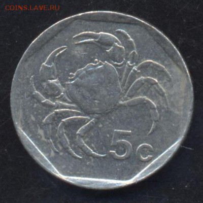 Мальта 5 центов 1995 г.16.05.15 г. 22-00 МСК. - Мальта 5 ц.