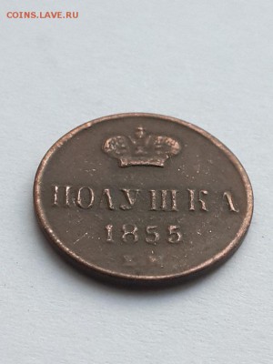 Полушка 1855 Е М. - Полушка 1855 Е М  (2)