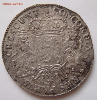 Дукатон, Нидерланды 1742 - Duc2